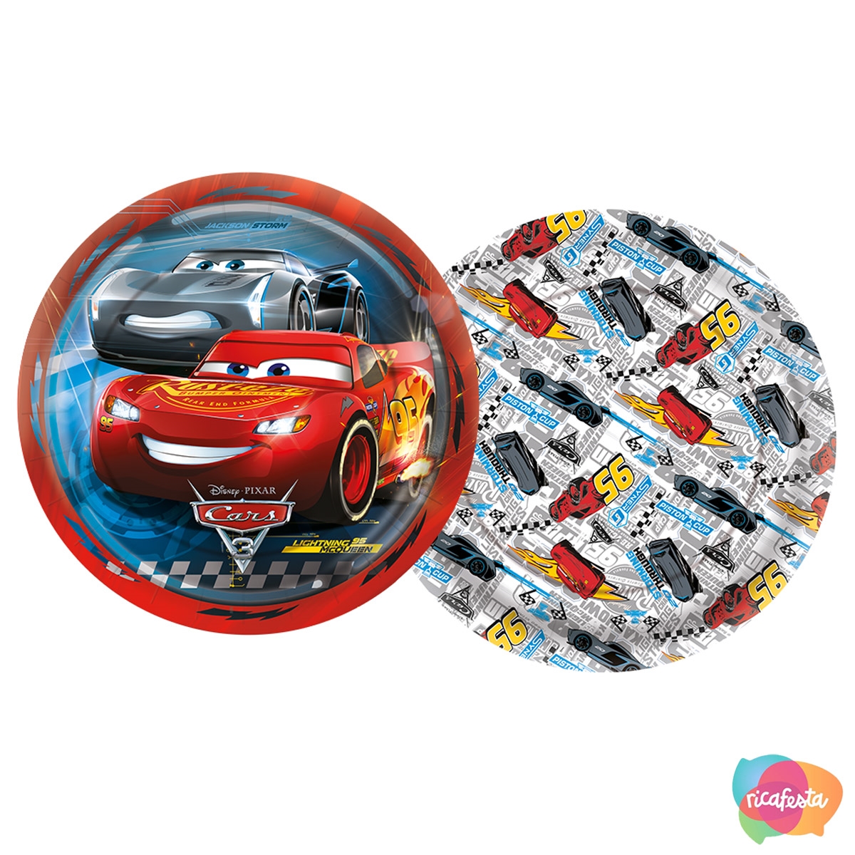 Disney mcqueen lightning carros bolo topper carrinho crianças festa de  aniversário decoração carro corrida tema do