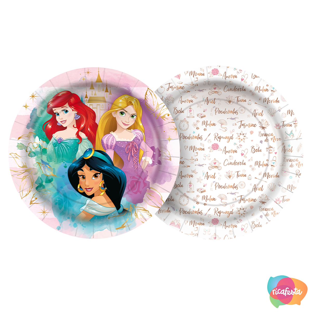 Disney Princesa Aurora Jasmim Elsa Bolo De Aniversário Topper