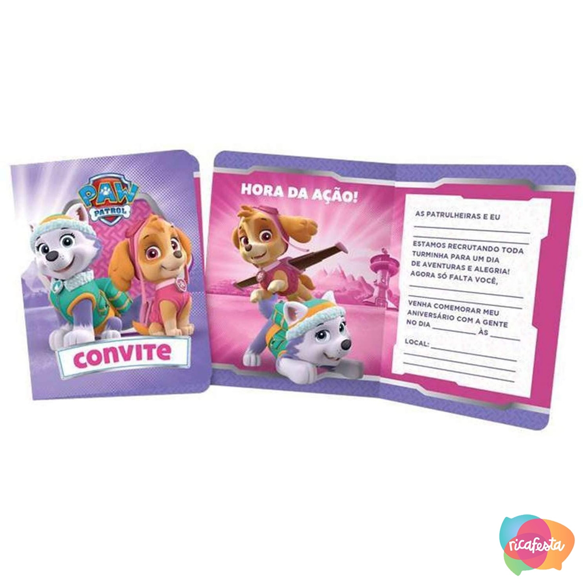 Convite Animado Patrulha Canina Gratis  Convites patrulha canina, Patrulha  canina personagens, Patrulha canina