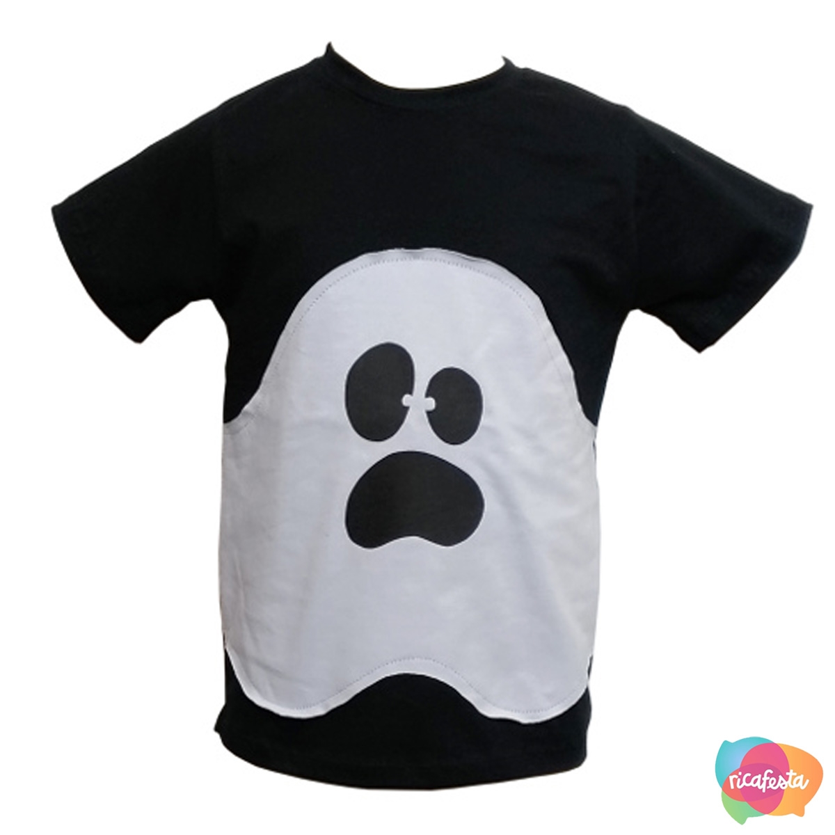 CAMISETA INFANTIL ou ADULTO FANTASMA FOFO HALLOWEEN