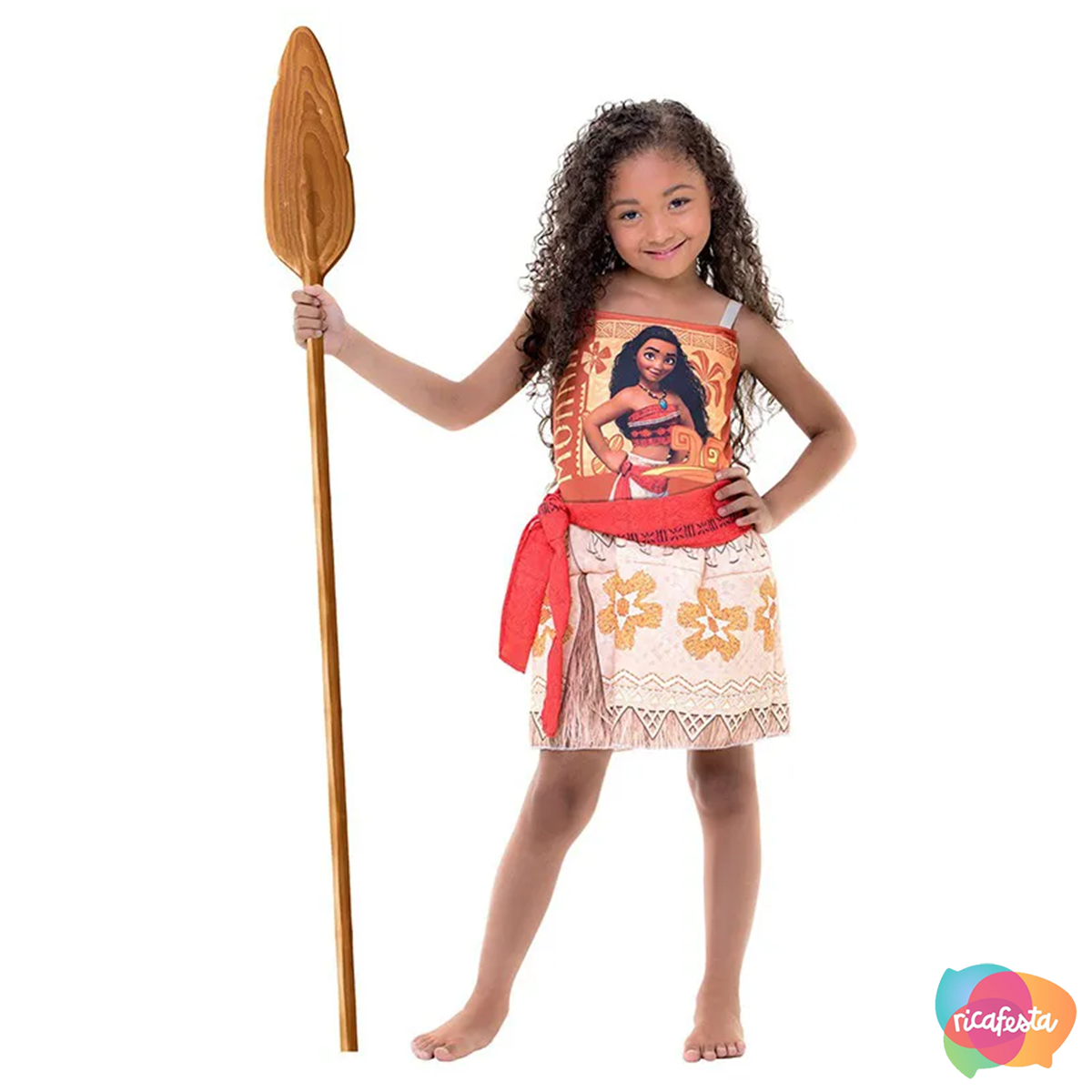 Fantasia Princesa Moana Disney Adulto