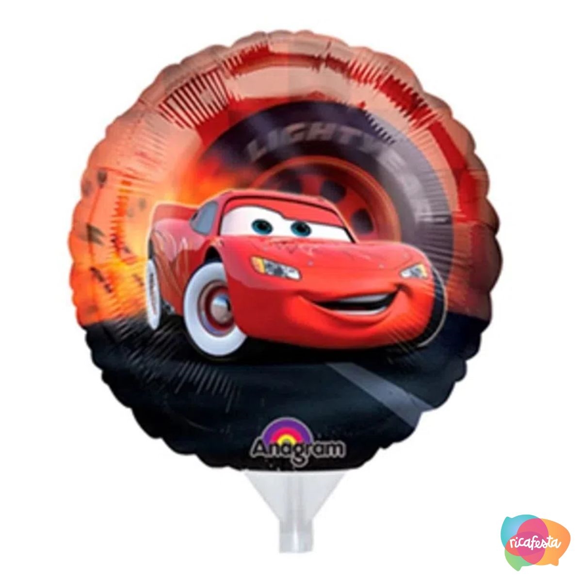 Disney mcqueen lightning carros decoração do bolo topper