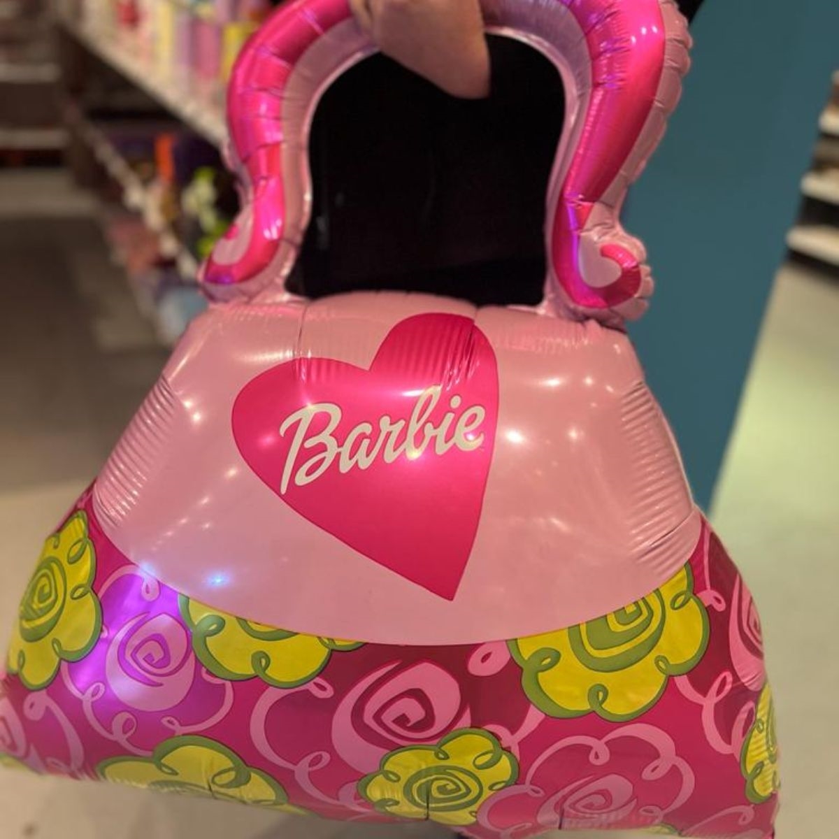 Balão barbie festiva 35CM na vareta em Promoção na Americanas